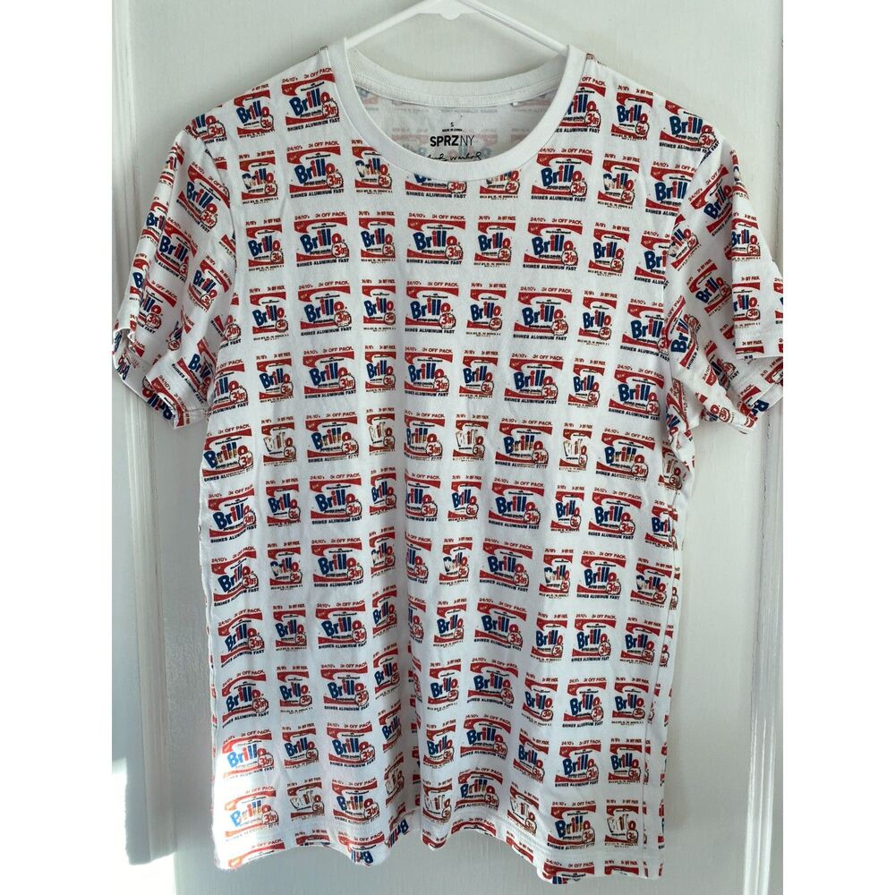 Uniqlo Andy Warhol Brillo Women's S T-Shirt SPRZNY